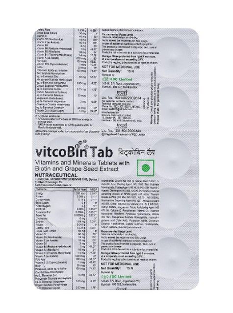 VitcoBin Tablet