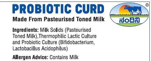 Nandini Curd Pouch