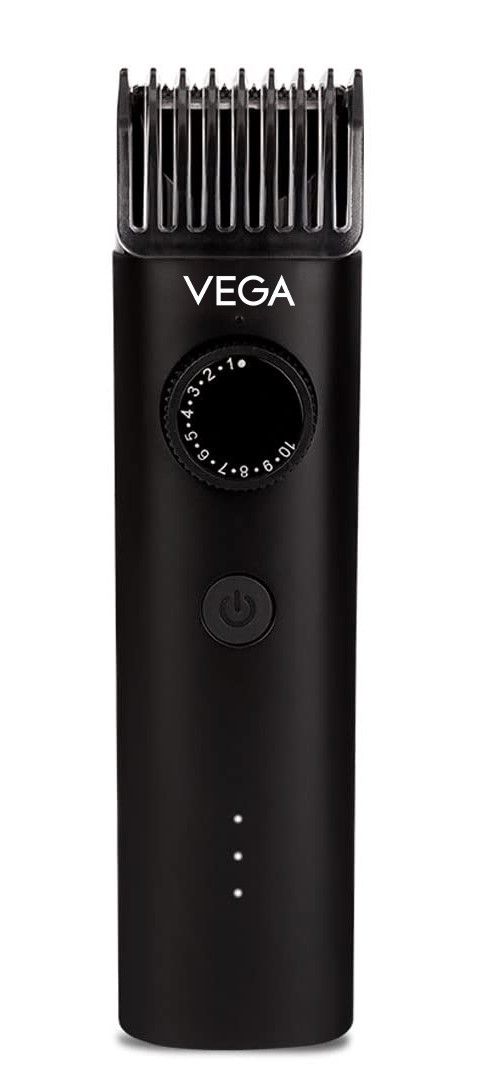 VEGA Men X3 Beard Trimmer For Men With Quick Charge, 90 Mins Run-Time, Waterproof, For Cord & Cordless Use And 40 Length Settings, (Vhth-24)