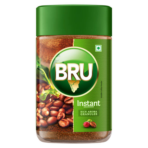 Bru Arabica and Robusta Pure Instant Pure Coffee