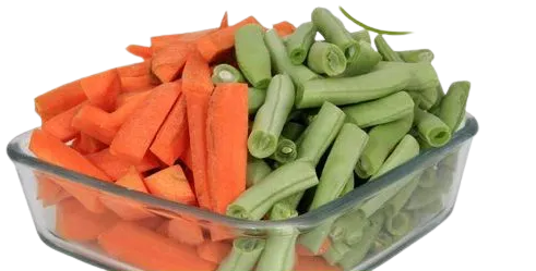 Carrot Strips & Beans Strips