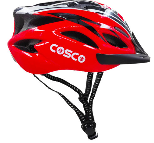 Cosco Ultimate Cycling Helmet Pc Shell And Eps - Assorted