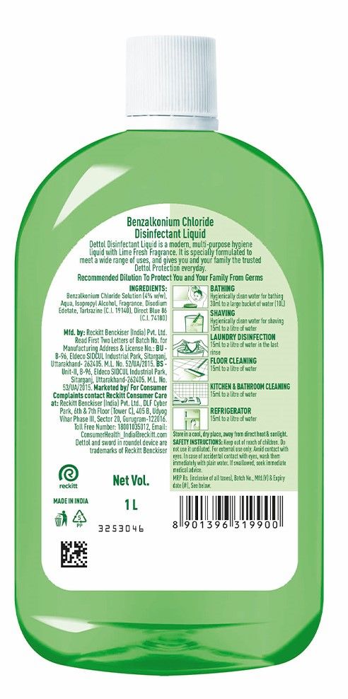 Dettol Lime Fresh Liquid Disinfectant