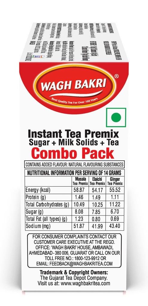 Wagh Bakri Instant Tea Premix Combo