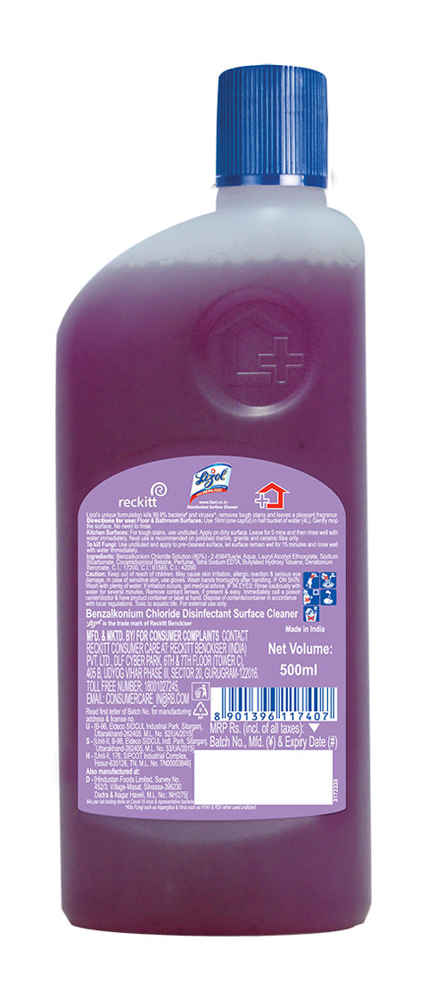 Lizol Lavender Floor Cleaner Liquid
