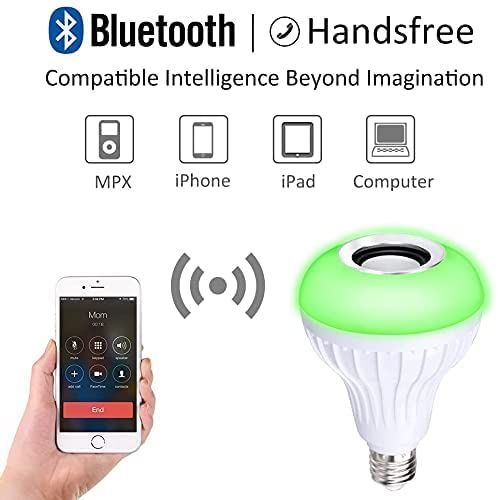 Desidiya Color Changing 5 W Led Bulb (With Bluetooth Speakers)