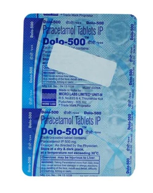 Dolo 500 Tablet