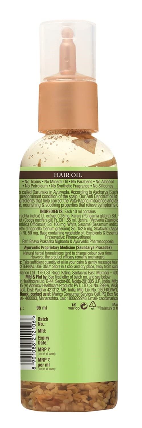 Coco Soul Ayurvedic Hair Oil Dandruff Control