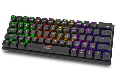 Intex ITWLKBM02 RGB Lighting | Caliber Plus Mechanical Wireless Keyboard