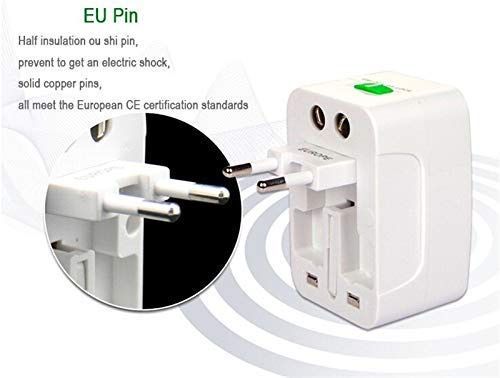 Basics IND Universal Travel Adapter White