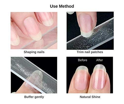Bronson Professional Glass Nail Shiner & Filer