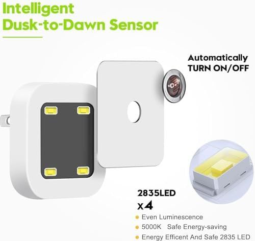 Desidiya Sensor Light,Bedroom Bed Side Home, Automatic Onoff Led Lights, 0.5W Lamp