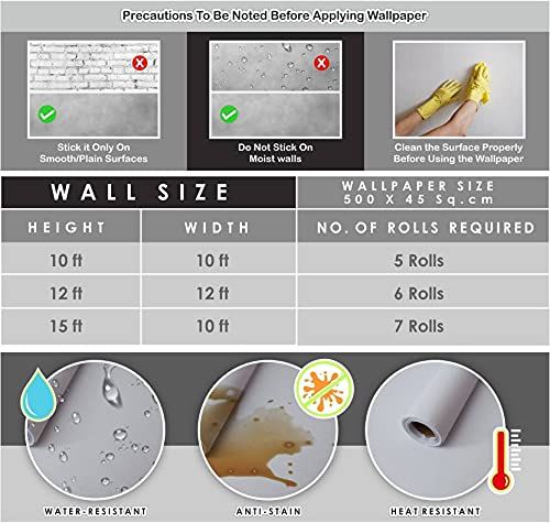 Wollzo Happy Winter(Violet-New) Self Adhesive Wallpaper(Multicolour, 45 X 500 Cm)