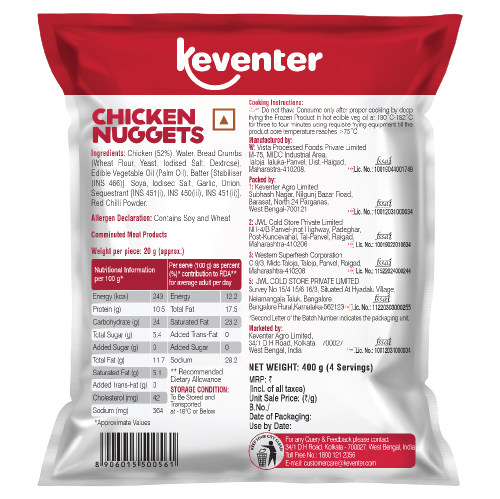 Keventer Chicken Nuggets
