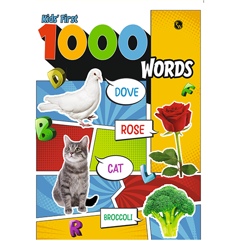 My First 1000 Words Book L 50 Topics With Engaging Picture Book For Early Learners