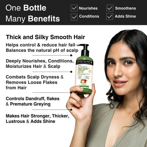 Soulflower Apple Cider Vinegar Pro-Vitamin B5 Conditioner