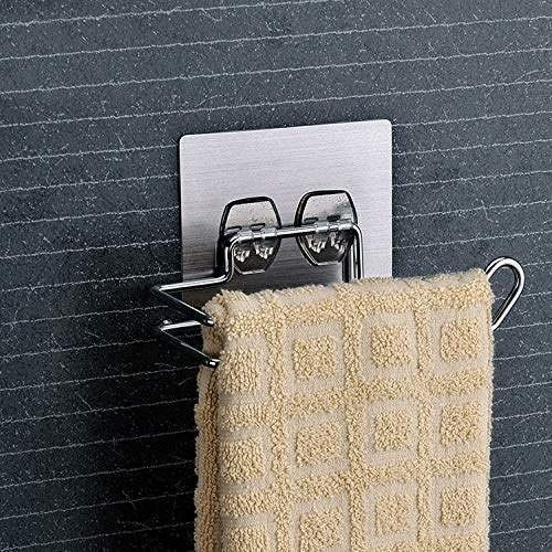 Perpetual Tissue Paper Holder | Stainless Steel Roll Holder for Bathroom & Kitchen | Pack of 2