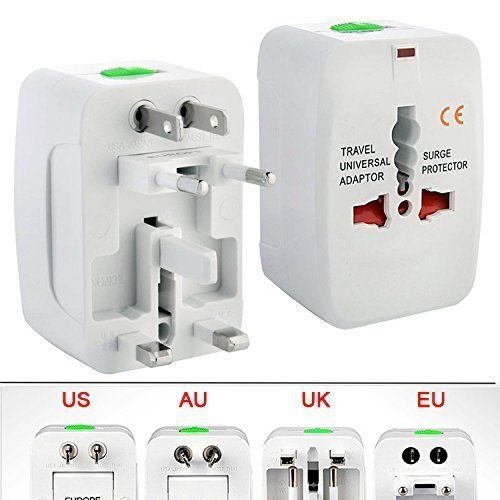 Universal All-In-One Worldwide International Travel Adapter 1 pc Combo