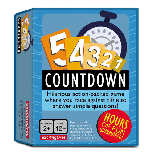 Exciting Lives Countdown Five Seconds Party Game