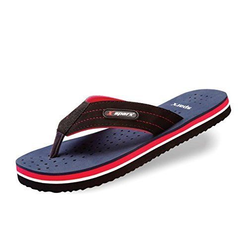 Sparx Slippers SFG-517 Black Navy Blue For Men | 7 UK