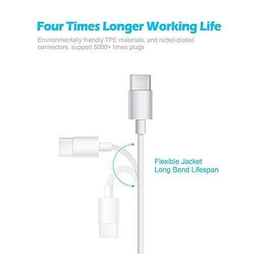 Basics Type C to Lightning Fast Charging Cable Compatible for iPhone  | White