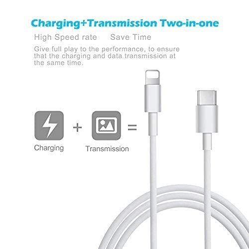 Basics Type C to Lightning Fast Charging Cable Compatible for iPhone  | White