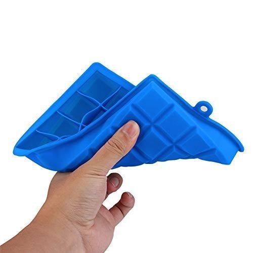 Saffron Silicone Regular 24 Cavity Ice Cube Tray | Pack of 2 1 pc X 2 Combo