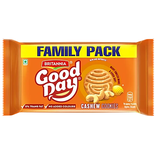 Britannia Good Day Cashew Dry Fruit Biscuits| Trans Fat-free