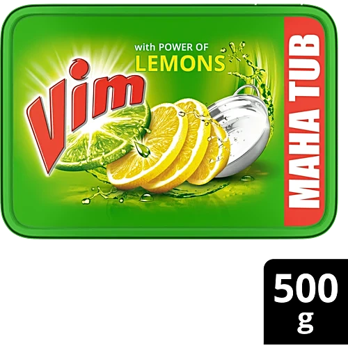 Vim Lemon Dishwash Bar Tub