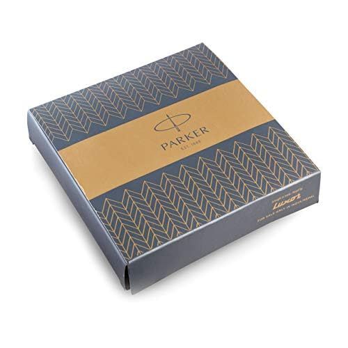 Parker Gift Set - (Parker Vector Special Edition Chrome Trim Roller Ball Pen) |1 Pen + 1 Key Chain (1pc) & Paperkraft Single Line Executive Notebook (300 Pages) (1pc) Combo