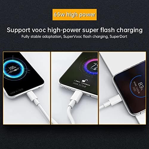 Sounce Realme 65W Super Vooc Charge, Data Sync Fast Charging Type-C Cable