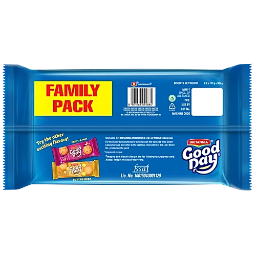 Britannia Good Day Butter Biscuits | Trans Fat-free