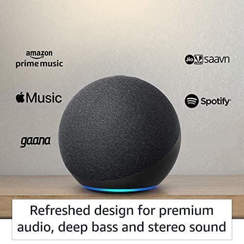 Amazon Echo (4Th Gen) | Premium Sound Powered By Dolby And Alexa (Blue)
