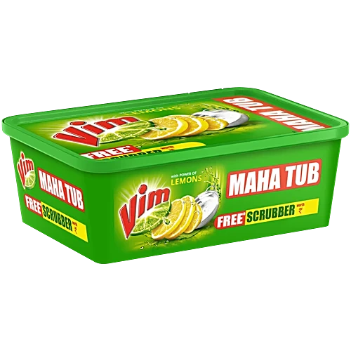 Vim Lemon Dishwash Bar Tub
