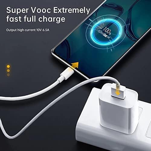 Sounce Realme 65W Super Vooc Charge, Data Sync Fast Charging Type-C Cable