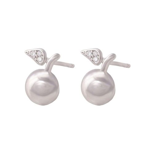 Palmonas Cherry Berry Stud Earrings- 925 Silver