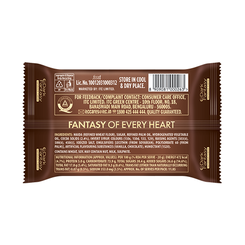 Sunfeast Dark Fantasy Crème | Made With Real Chocolate 249 g Combo