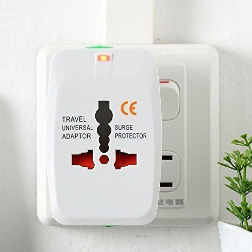 Basics IND Universal Travel Adapter White