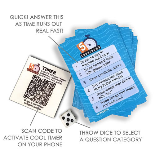 Exciting Lives Countdown Five Seconds Party Game