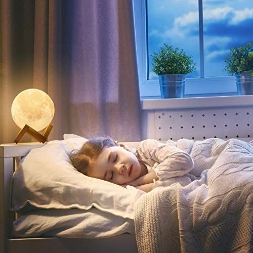 DesiDiya 3D Moon Lamp - Multicolor | Rechargeable