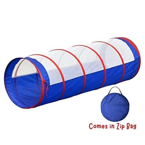 Wembley Tunnel Tent For Kids Foldable 6 Feet Long Indoor Outdoor Tunnel For Toddler Foldable Tunnel