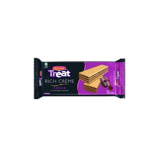 Britannia Treat Rich Crème Choco Flavoured Wafers 55 g Combo