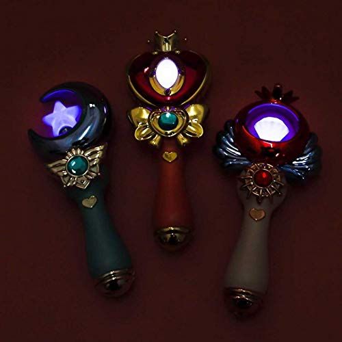 Toyshine Set Of 3, Magic Wand Combo For Girls, Musical Toy With Soothing Lights And Shining Surface
