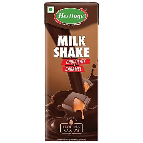 Heritage Chocolate and Caramel Milkshake