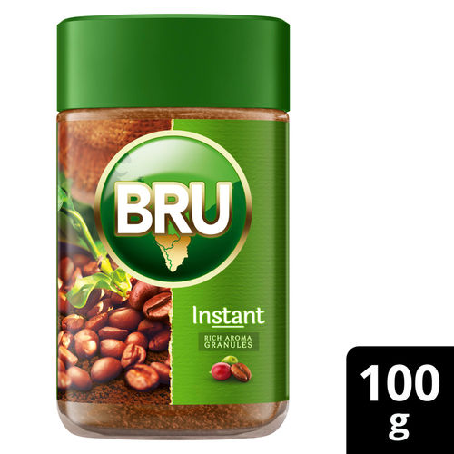 Bru Arabica and Robusta Pure Instant Pure Coffee