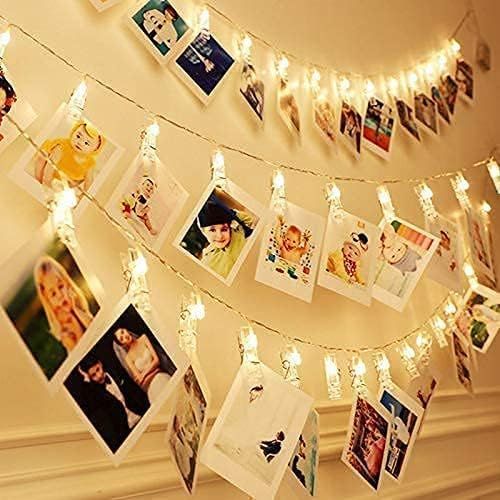 DesiDiya Clip LED String Lights - Warm White | Energy Saving