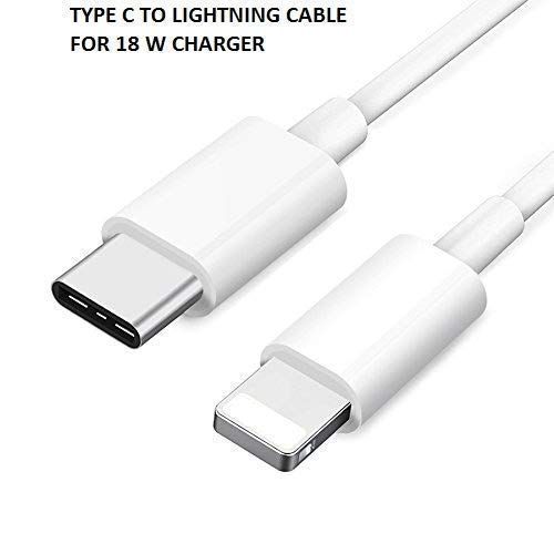 Basics Type C to Lightning Fast Charging Cable Compatible for iPhone  | White