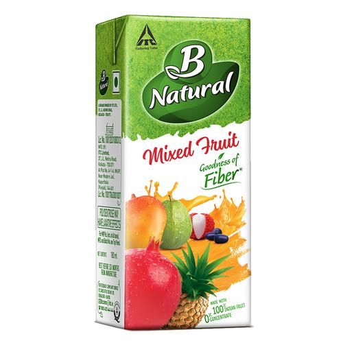 B Natural Assorted Flavoured Mixed Fruit Juice