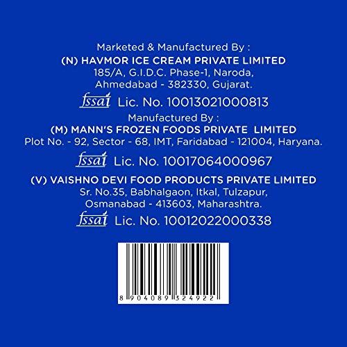 Havmor Nutty French Vanilla Ice Cream Cone 150 ml Combo