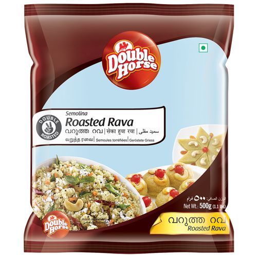 Double Horse Double Roasted Rava